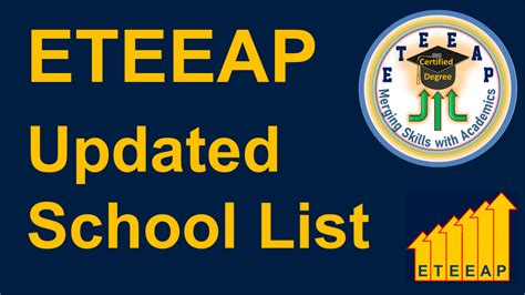 eteeap|eteeap schools accredited.